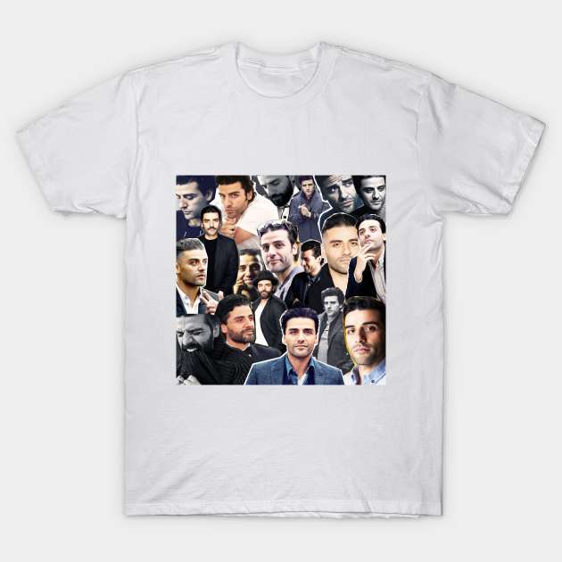 Oscar Isaac Collage T-Shirt by lunalovebad